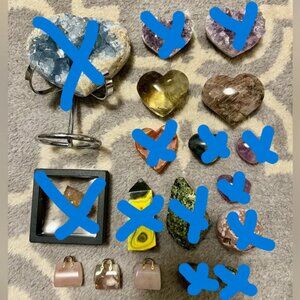 Crystals - Order #6 from Heather